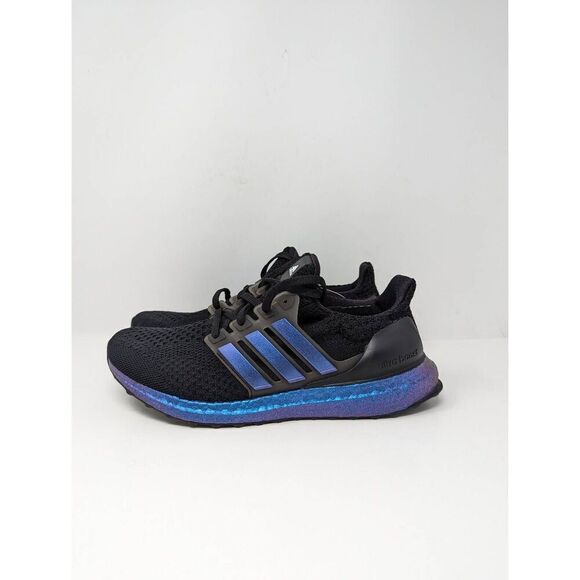 NEW $189 Adidas Ultraboost 5.0 DNA Black Metallic Blue Brand new with tags wit